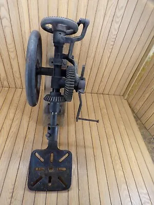 Vintage Champion Blower And Forge Co. Warranted Manual Wall Mount Drill Press • £154.04