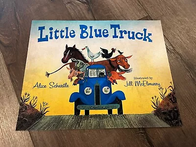 Little Blue Truck Book Art Print Photo 11” X 14 Bedroom Nursery Playroom Horse + • £5.78