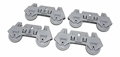 Dishwasher Rack Roller 4 Pack For Whirlpool 4317933 WP4317933 AP3139103 PS358588 • $10.56