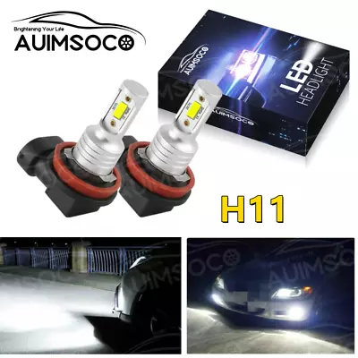 For Saab 9-5 2006-2009 LED Fog/Driving Light Bulbs H11 Fog Lights White DRL • $22.99