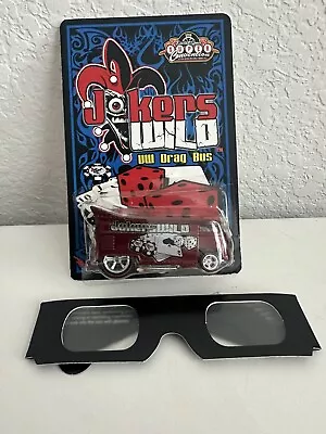 Hot Wheels Volkswagen VW Drag Bus Limited Edition Jokers Wild With Case • $350