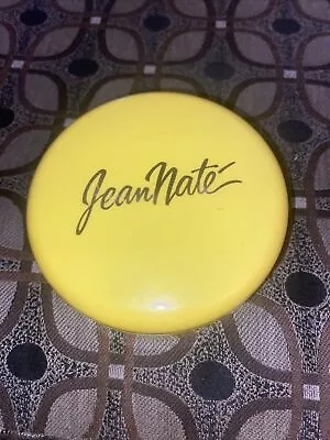 Vintage Jean Nate  EMPTY BOX Silkening Body Powder Container 6oz Revlon • $9