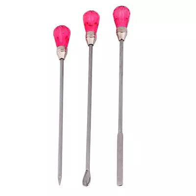  Metal Stir Sticks Manual Glue Dispensing Tool Poking Needle • £6.91