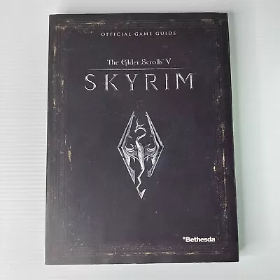 The Elder Scrolls V Skyrim Official Game Strategy Guide & Map (FREE POST AUS) • $28.50