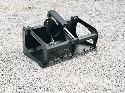 42  Solid Bottom Bucket Grapple Attachment Fits Mini Skid Steer Bobcat MT • $1224.99