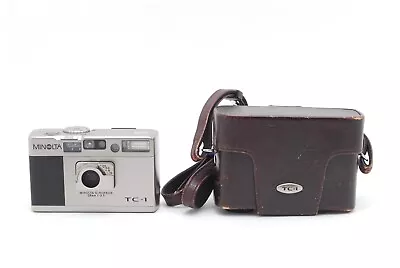 【Near MINT W/Case】 Minolta TC-1 Point & Shoot 35mm Film Camera From JAPAN • $843.99