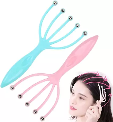 Scalp Massager Popular Manual Head Massager Scalp Care Stress Head Refreshing He • $18.02