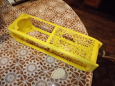 Vintage Late 70s Early 80s Mattel Barbie Townhouse Parts Yellow Elevator Only W • $9.99