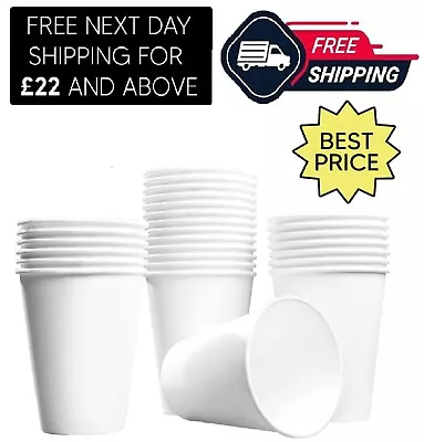 £49.99 • Buy 1000 X Polystyrene Insulated Foam Dart Cup For Catering Hot Tea Coffee Drink 7oz