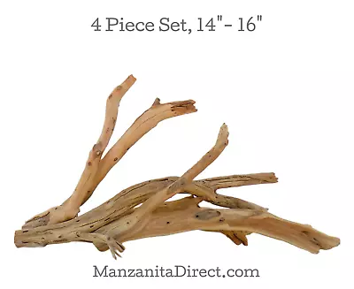 Manzanita Driftwood Branch Set For Aquarium & Reptile Terrarium Decor   0410-11 • $45