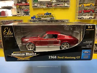 American Muscle Elite 1968 Ford Mustang Gt  Red “new” • $129.99