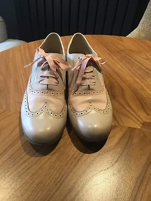 £22 • Buy Clarks Hamble Oak  Brogues Size 7.5 D Nude/Pink