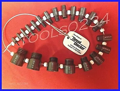 SWTC-M21 Thread Checker Tester Gages METRIC USA Male Female 21 Pc  • $37.46