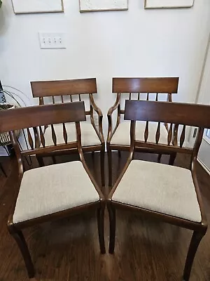 Set Of 4 Vintagd Mid Century Modern  Style Dining Chairs • $950