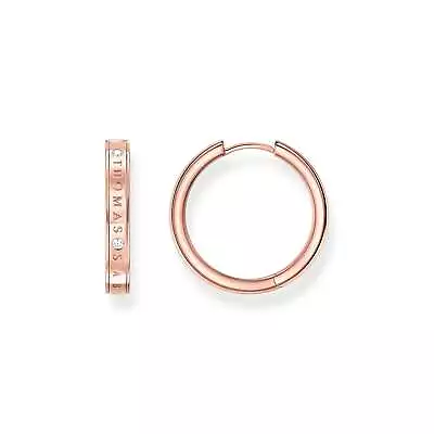 Genuine THOMAS SABO Sparkling Circles Rose Gold 1984 Earrings • $349