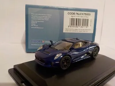 Jaguar C-X75 - Blue Oxford Diecast 1/76 New 76JCX75003 • $18.49