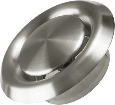 Round Ceiling Diffuser 4 Inch Vent Cover Adjustable Ceiling Vent Stainless St • $22.77