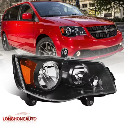 Right Passenger Side Headlight For 11-19 Dodge Grand Caravan 08-16 Town&Country • $58.90