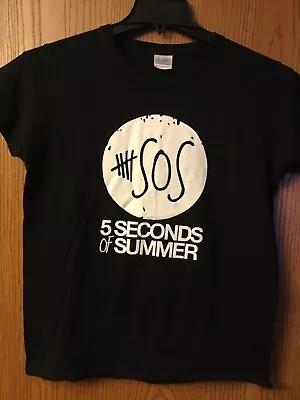 5 Seconds Of Summer  Black Shirt.  Ladies Cut.  M. • $30