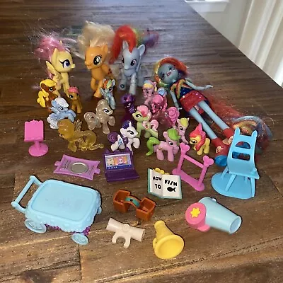 My Little Pony G4 Lot Equestria Rainbow Dash Accessories And Small Ponies #5 • $20