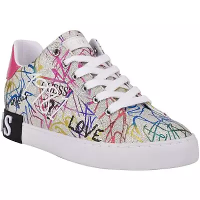 Guess Womens Pathin Multi Casual And Fashion Sneakers 9 Medium (BM) BHFO 7342 • $38.99