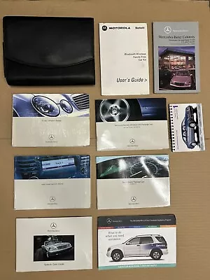 ⭐️ 2003 Mercedes-Benz E-Class E320 E500 E55 AMG OEM Owner's Manual Set With Case • $29.99