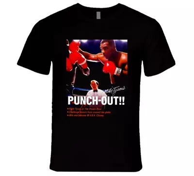 Mike Tyson's Punch Out Box Art Retro Video Game T Shirt • $21.99