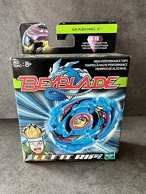 BEYBLADE SEABORG 2 A-40 Defense Attack Type Let It Rip NEW HASBRO 2002 • $75