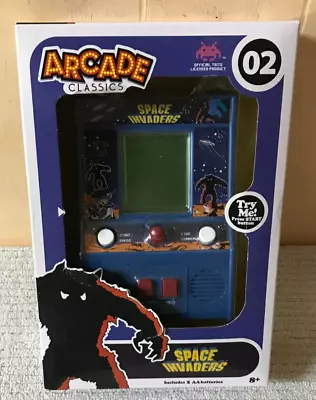 NEW Sealed Arcade Classics Mini Arcade #02 SPACE INVADERS Handheld • $14.99