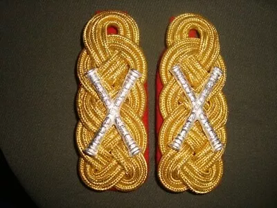 GERMAN GENERAL FIELD MARSHALL'S SHOULDER BOARDS 1942 Version • $18.99