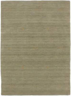 $291.87 • Buy Hand-Loomed Tan Beige Tribal 6X8 Modern Gabbeh Oriental Rug Plush Wool Carpet