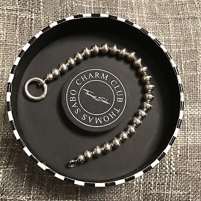 Rare Thomas Sabo Sterling Silver Ball Bracelet 19cm Boxed • $172.78