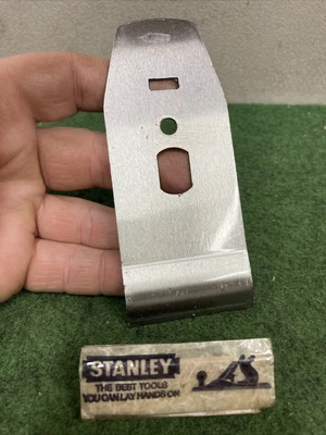 £7.50 • Buy Stanley Plane Cap Iron Or Chip Breaker Fits No 4 Or No 5 Plane, 2”, 50mm Wide,