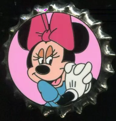 WDW Mystery Disney's Character Bottle Caps Minnie Mouse LE 500 Disney Pin 69849 • $22.95