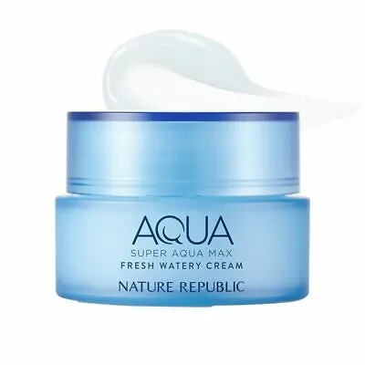Nature Republic Super Aqua Max Fresh Watery Cream 80 Ml [ US Seller ] • $115.50