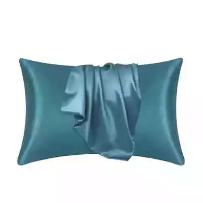 Natural Mulberry Silk Pillow Case Real Silk Protect Hair Skin Pillowcase Cover • $9.99