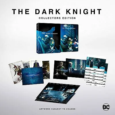$79.09 • Buy The Dark Knight Steelbook(4K+Blu-ray)Ultimate Collector Edition-NEW-Free Box S&H