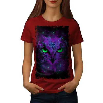 £15.99 • Buy Wellcoda Amazing Wild Owl Fun Womens T-shirt, Giant Casual Design Printed Tee
