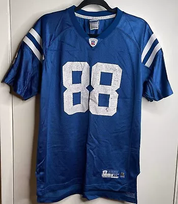 Vintage Reebok NFL Indianapolis Colts Marvin Harrison #88 Jersey Youth  XL 18-20 • $8.29