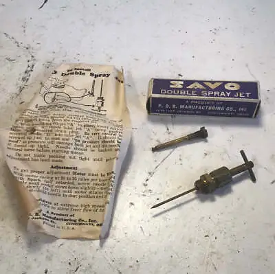 Vintage Model A Savo Double Spray Jet For Ford Zenith Carburetor • $30