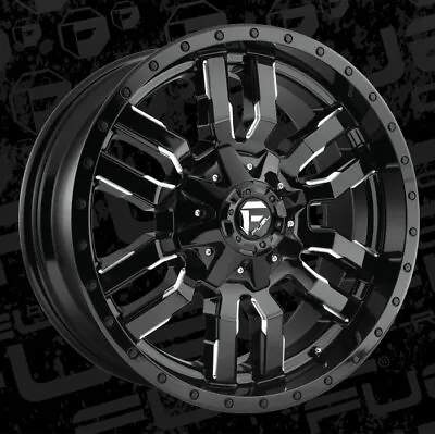 1 20 Inch Black Wheel Rim Ford F250 F350 Truck SuperDuty 20x9 1 8x170 Fuel D595 • $426