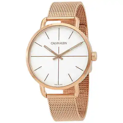 Calvin Klein Even Quartz Silver Dial Ladies Watch K7B21626 • $50.99