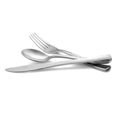 $54.99 • Buy Disposable Plastic Silverware Silver Cutlery Metallic Flatware Spoon Fork Knife
