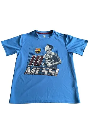 $14.79 • Buy FCB Messi T-Shirt Barcelona Leo Messi #10 Shirt Size M