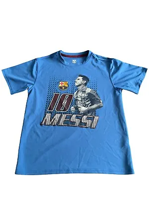 FCB Messi T-Shirt Barcelona Leo Messi #10 Shirt Size M • $14.79