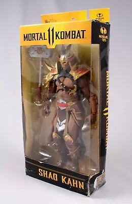 Mortal Kombat 11 SHAO KAHN OPEN BOX NEW UNUSED McFarlane Toys Action Figure 2021 • $14.95