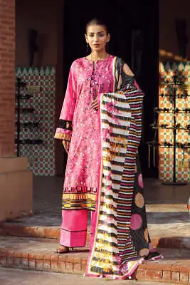 Lakhany 3 Piece Unstitched Komal Printed Lawn Suit - KP-2024-B • £23.99