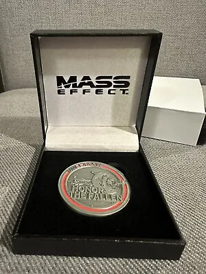 Mass Effect Trilogy Reaper War Challenge Coin 2 N7 Shepard 1 3 Bioware Official • $75