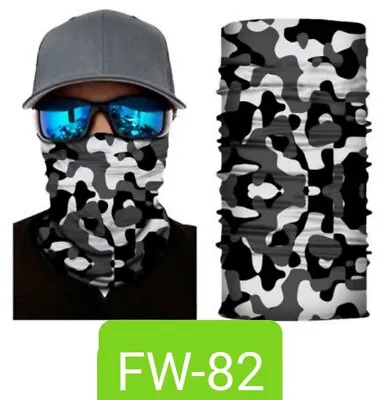 10 Pack Tube Bandana Scarf Neck Gaiter Head Face Mask Multi-use Neck • $15.99