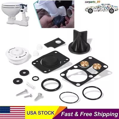 Marine Manual Toilet Service Kit For Jabsco 08-23 29090-3&29120-3 Series Toilet • $66.99